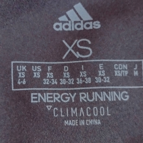 Adidas Nike Running ClimaCool Leggings Dri Fit Tshirt XS Moisture Wicking - Picture 9 of 15